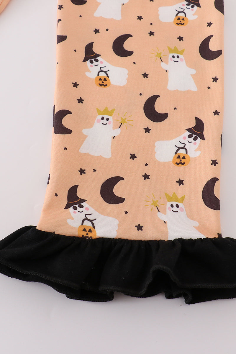 Halloween ghost girl pajamas set